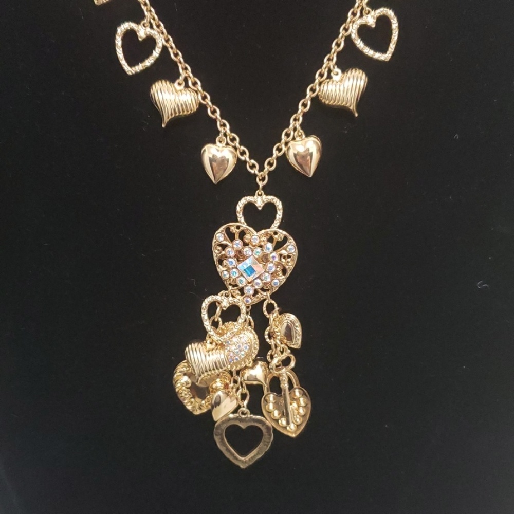 Kirk's Folly heart necklace